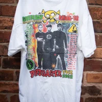 White Pop Disaster Tour shirt - back