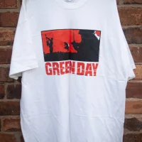 White Warning t-shirt - front