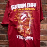 Red 21st Century Breakdown North American tour shirt