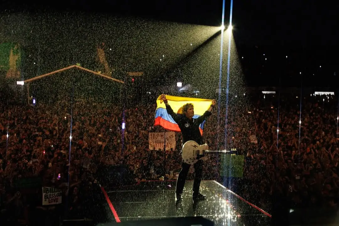 Green Day in Bogota, Colombia