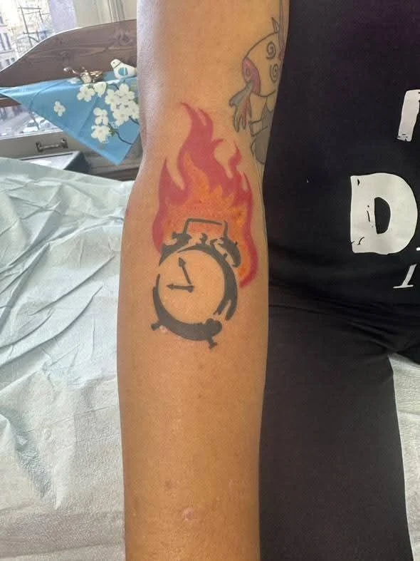 Revrad Burning Clock