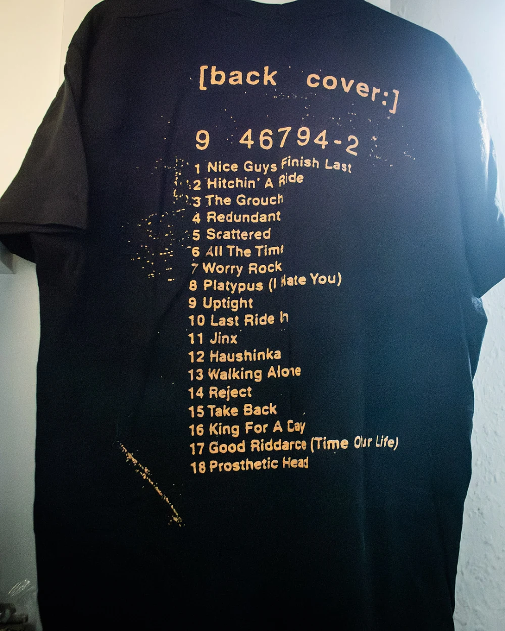Nimrod cover t-shirt - back