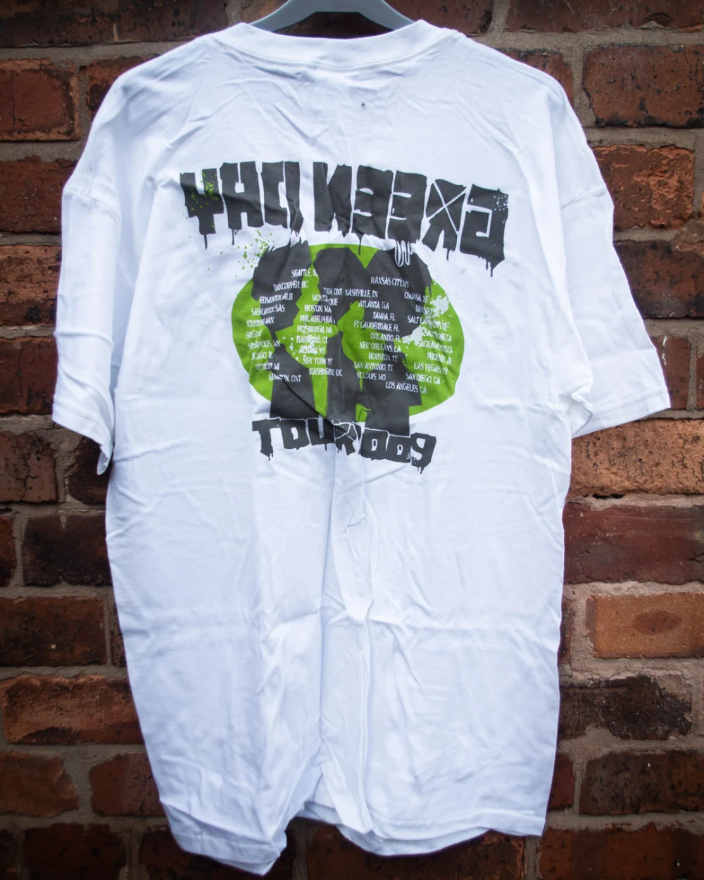 21st Century Breakdown cartoon t-shirt - back