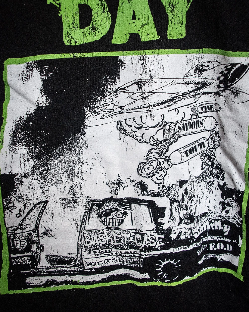 Saviors Tour 2024 t-shirt - front close-up