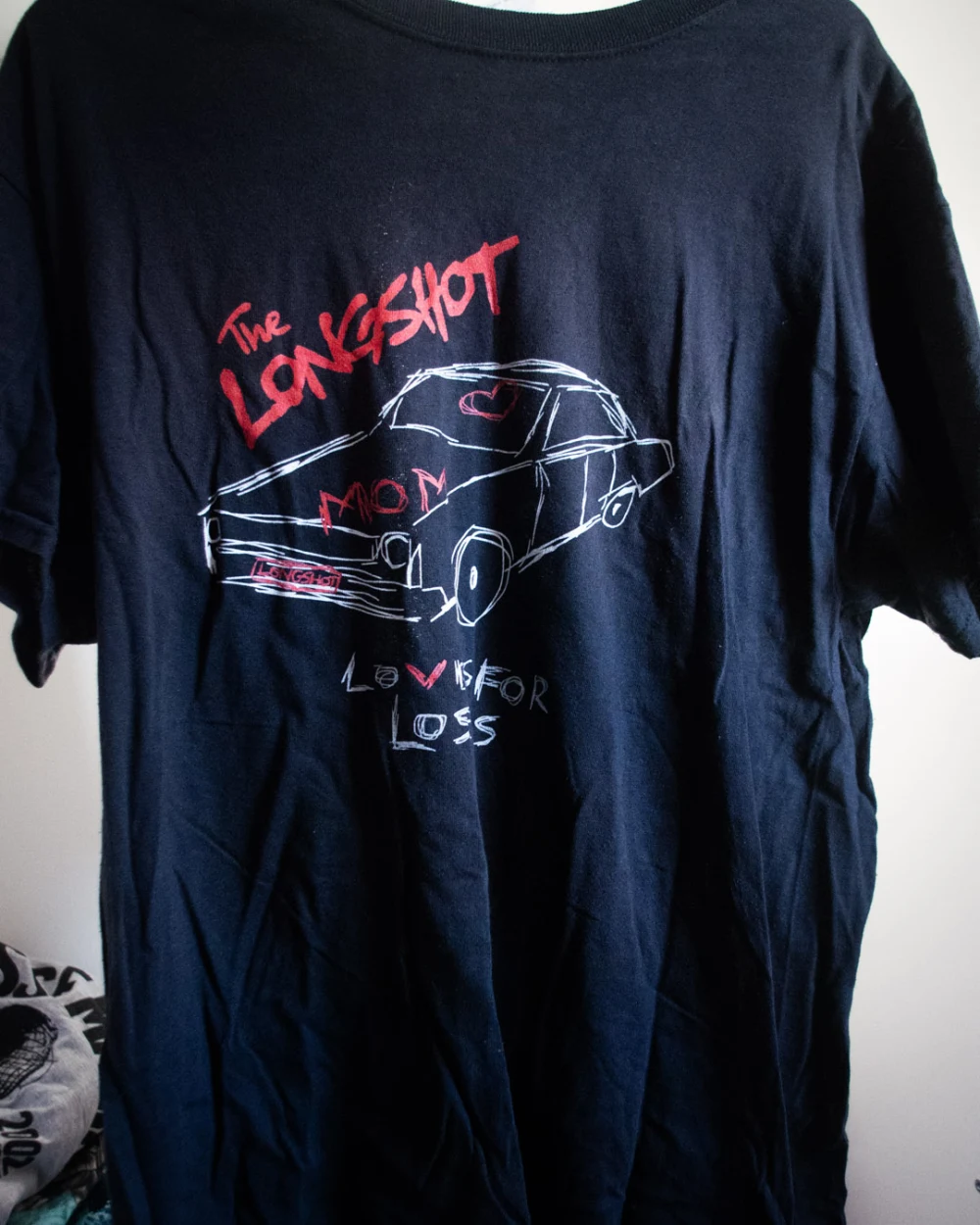 Fan-made Longshot 'mom' shirt