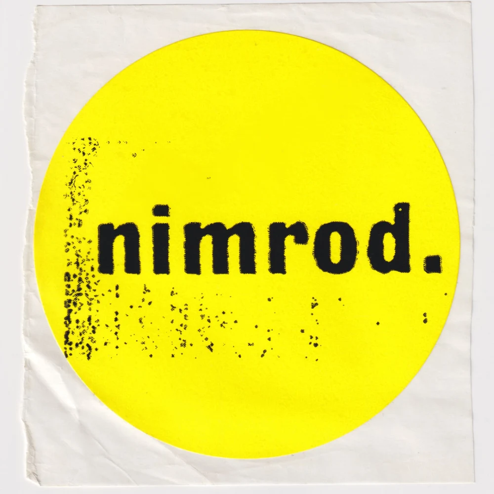 Nimrod circle sticker