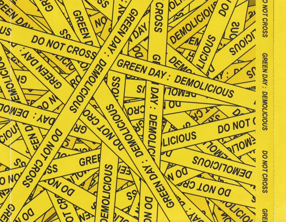 Demolicious - other side of back cover