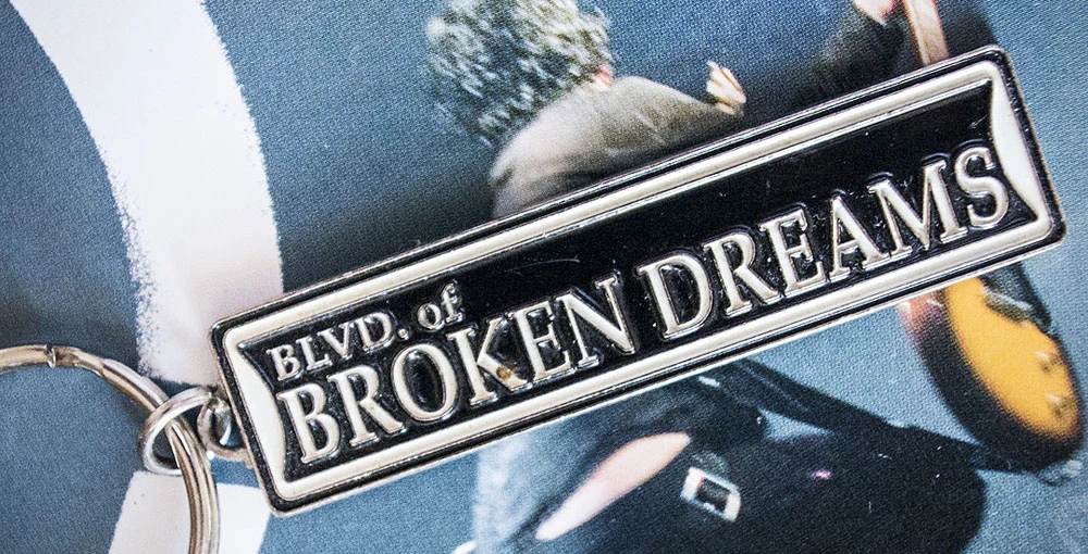 Boulevard of Broken Dreams keychain