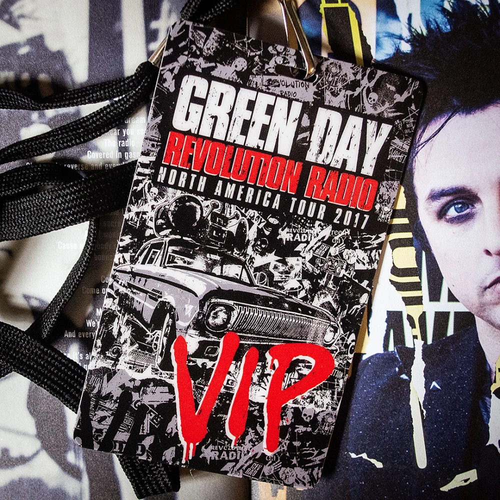 Spring 2017 Revolution Radio Tour VIP lanyard