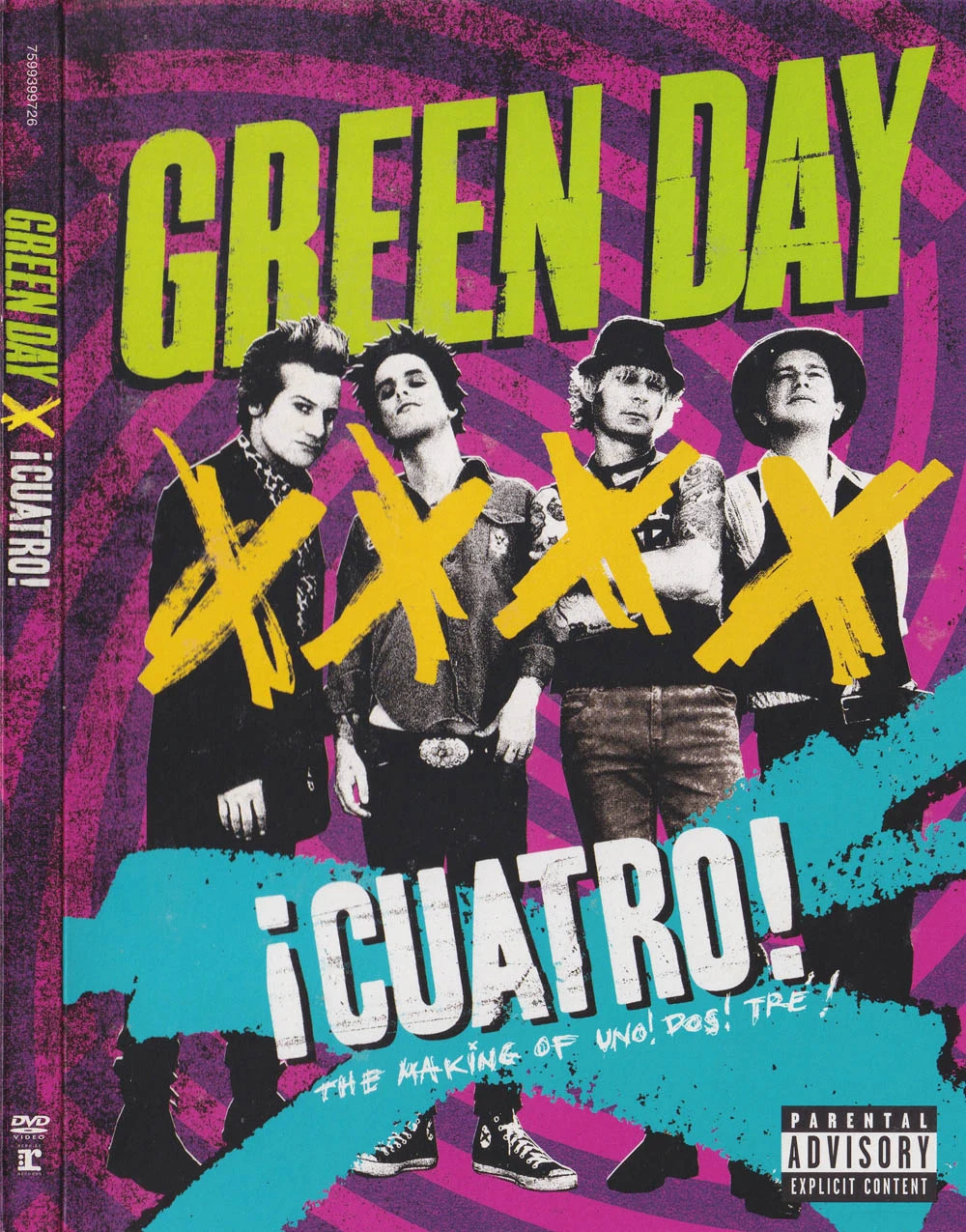 ¡Cuatro! cover