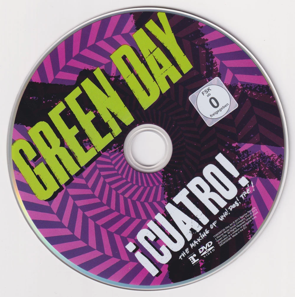 ¡Cuatro! DVD