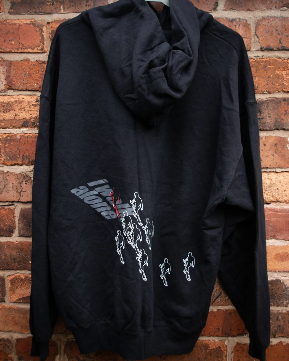 I Walk Alone hoodie - back