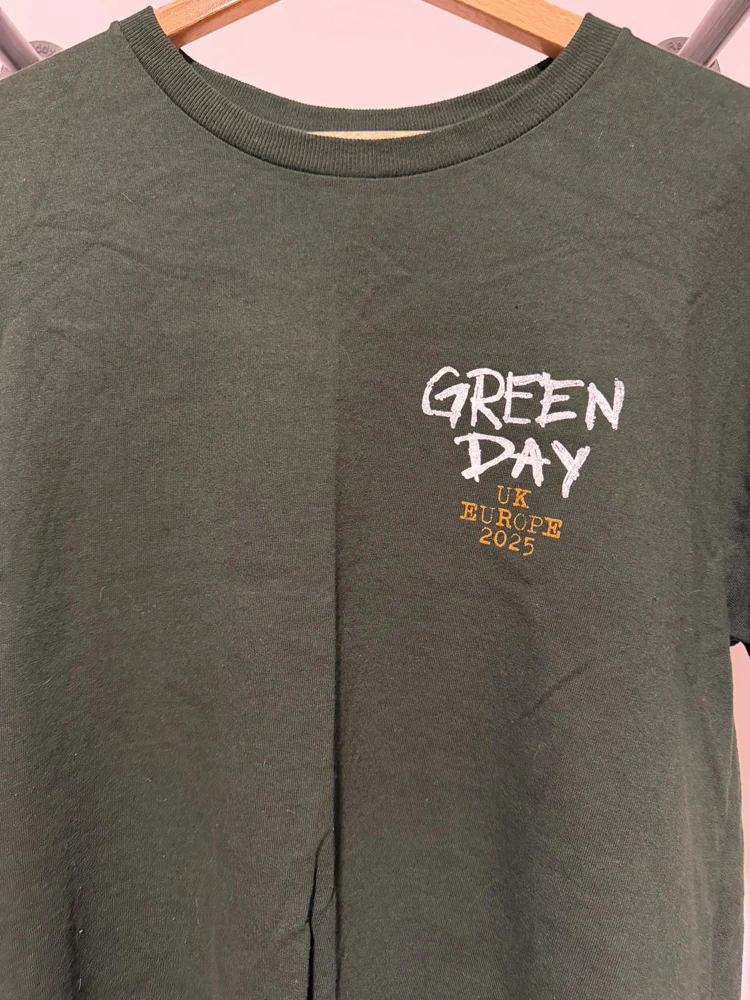 Green Saviors Tour 2025 t-shirt - front