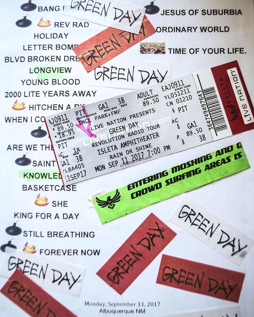 Green Day in Albuquerque, NM
