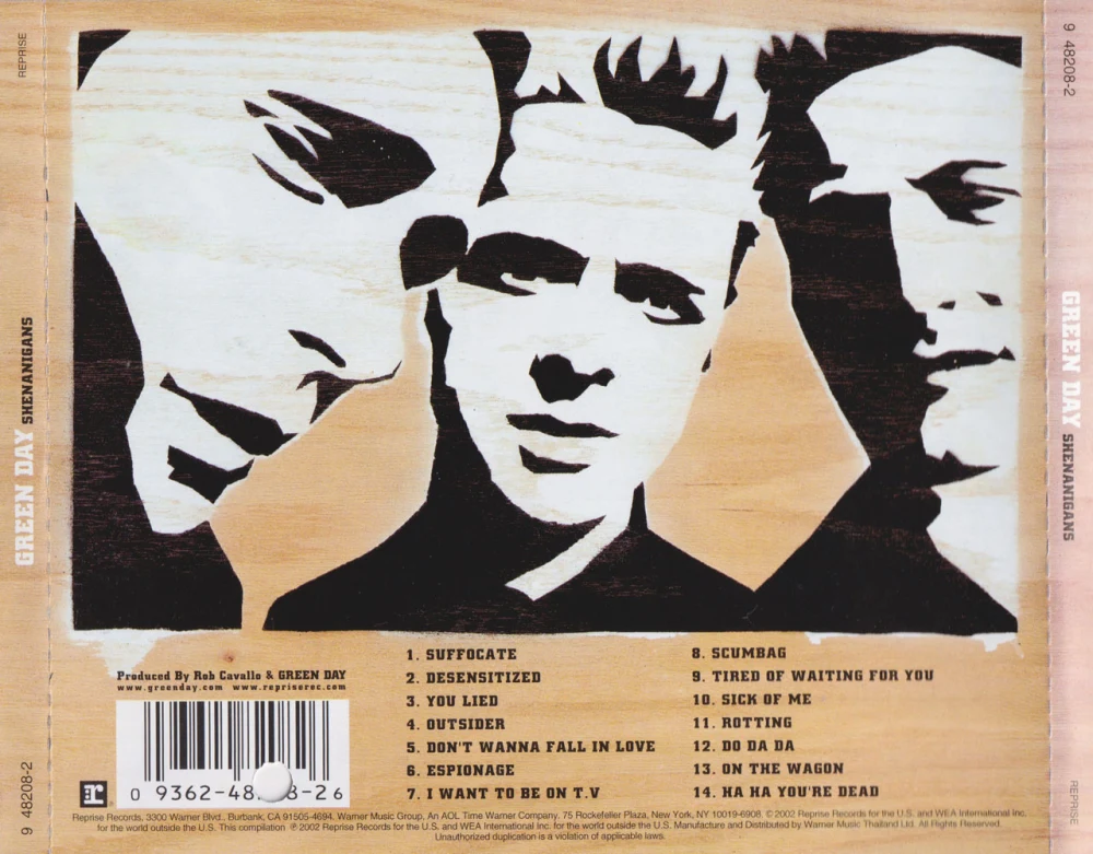 Shenanigans back cover