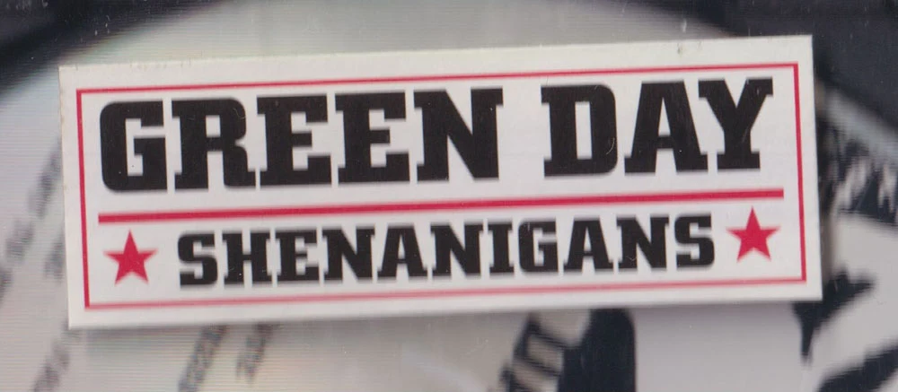 Shenanigans jewel case sticker
