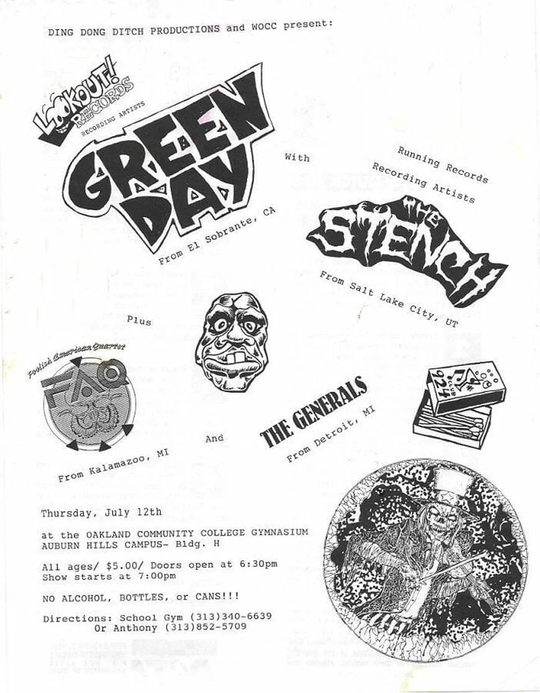 Green Day in Detroit, MI
