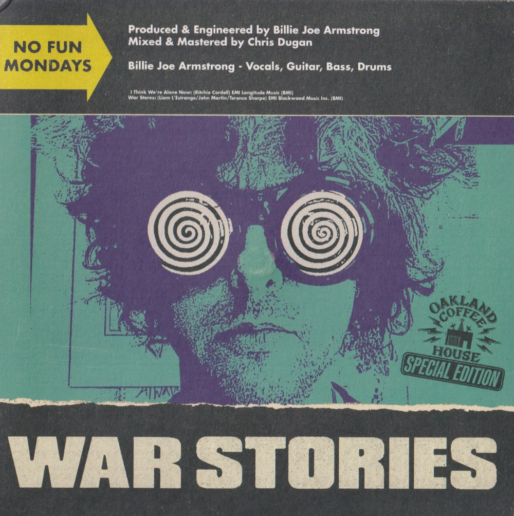 I Think We're Alone Now vinyl - back
