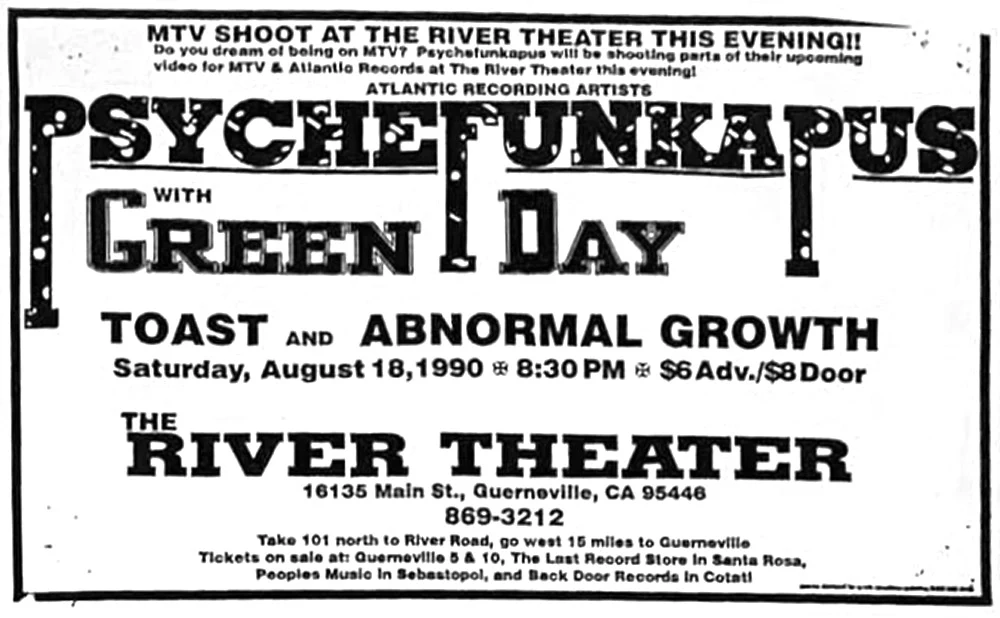 Green Day in Guerneville, CA