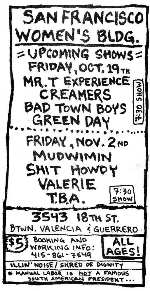 Green Day in San Francisco, CA