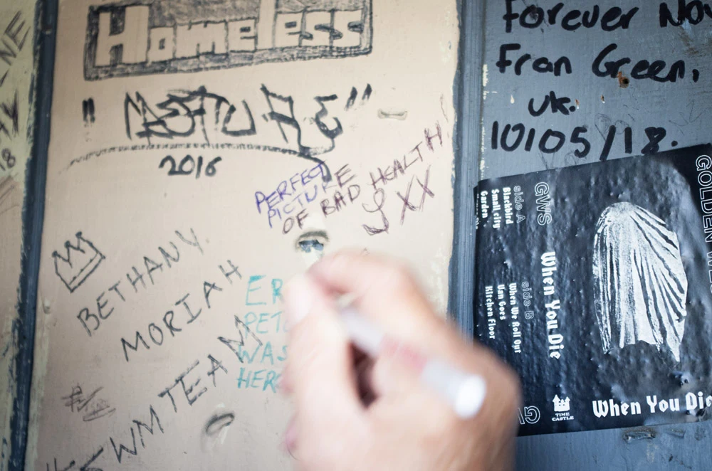 924 Gilman Street - fan graffiti - 2018