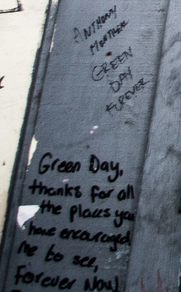 924 Gilman Street - fan graffiti - 2018