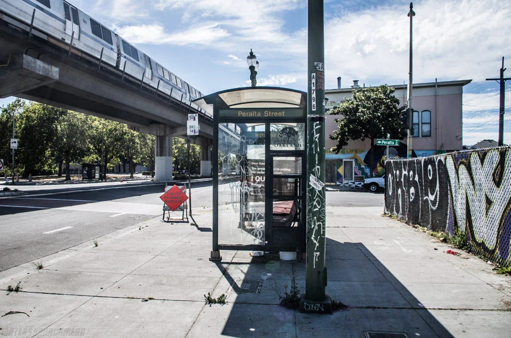 West Oakland BART Station - Track