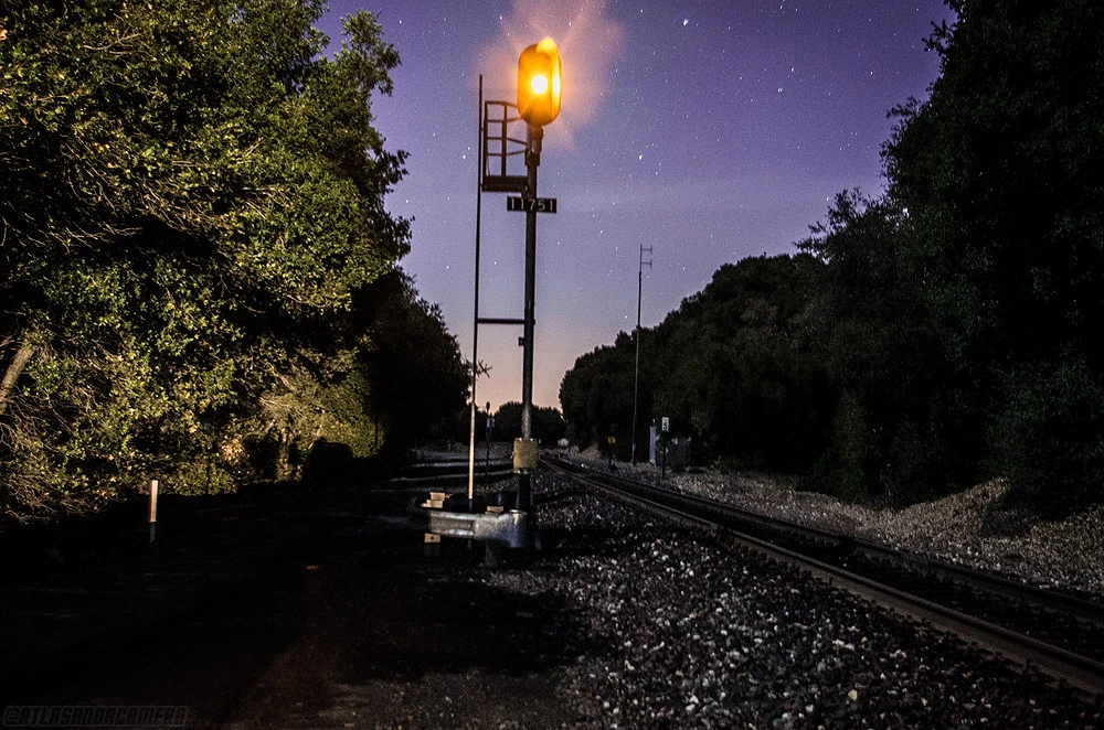 Christie Road At Night - January 2020