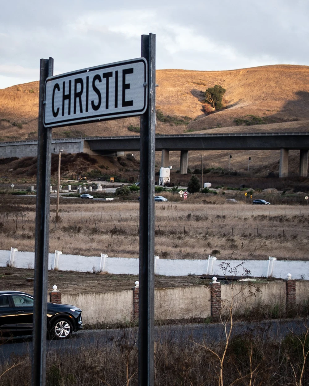 The Christie Railroad Sign