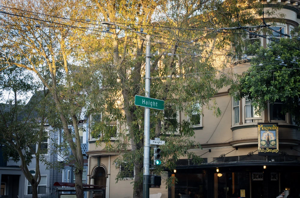 Haight Street Sign