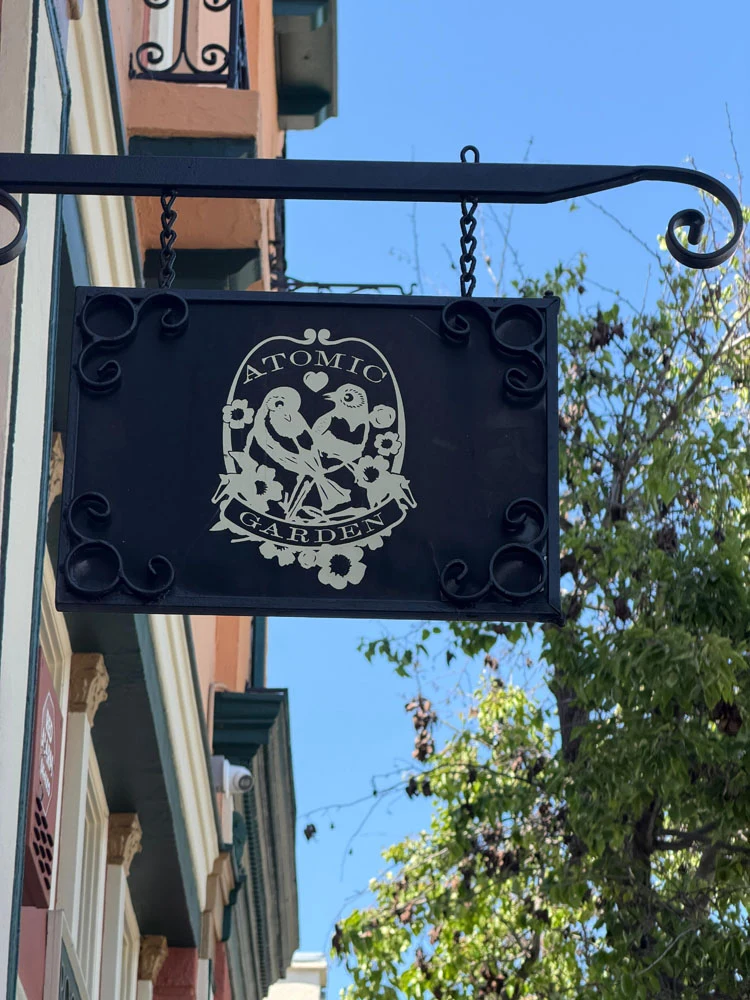 Atomic Garden Sign