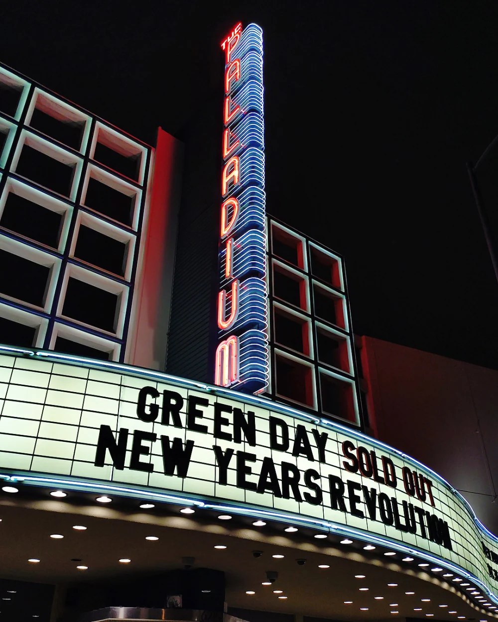 New Years Rev Marquee
