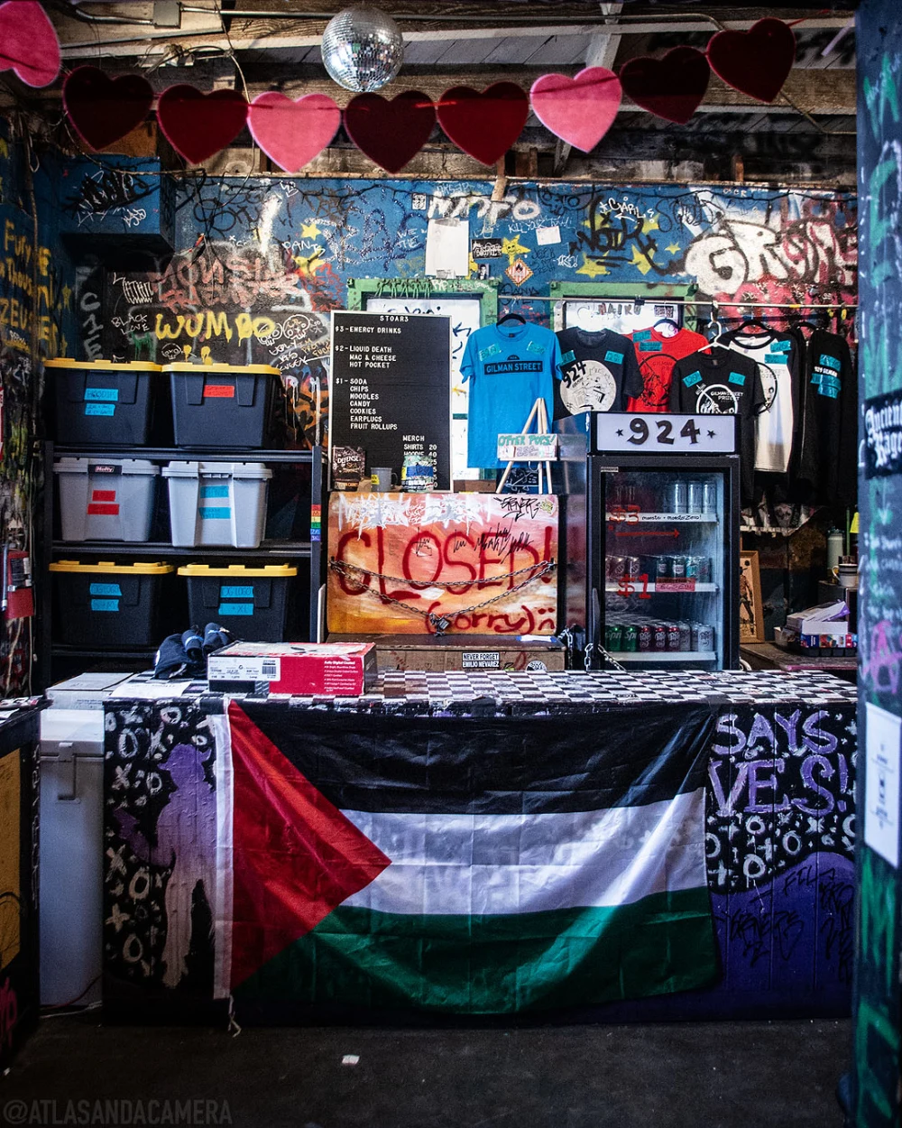 924 Gilman Street - Merch Stall - 2025