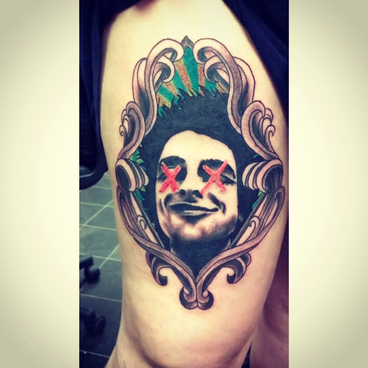 Green Day ¡Uno! Billie Joe Tattoo