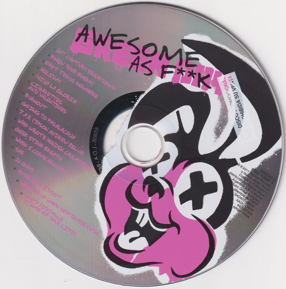 Awesome as Fuck CD