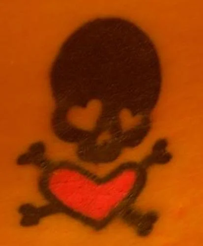 Adeline Records Logo Tattoo