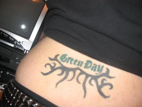 Green Day Logo Tattoo