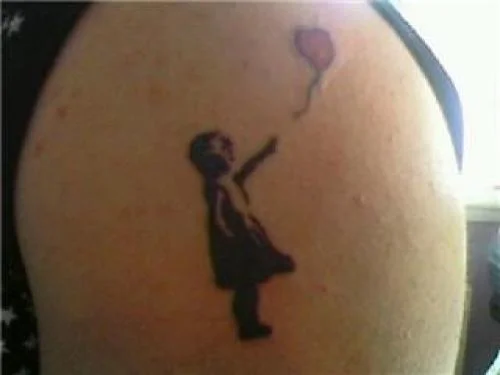 American Idiot Balloon Girl Tattoo