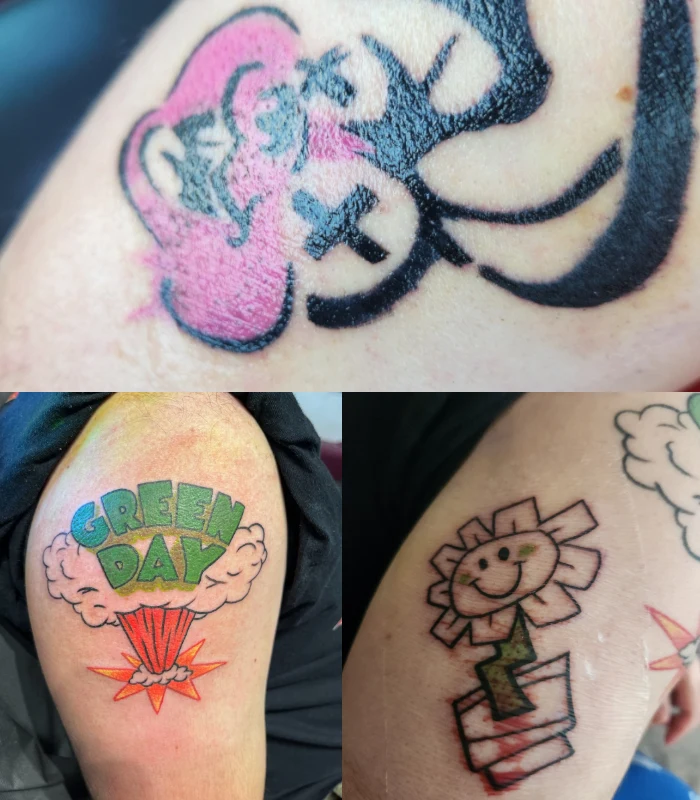 Dookie Logo, Kerplunk, Bunny Tattoo