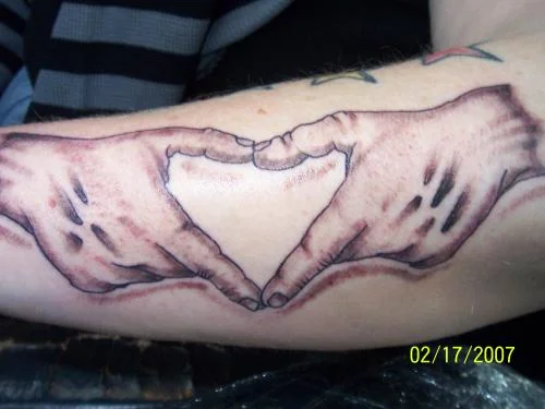 Hands Forming Heart