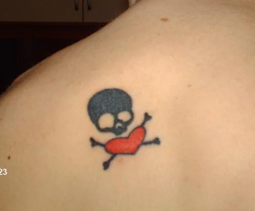 Adeline Records Logo Tattoo