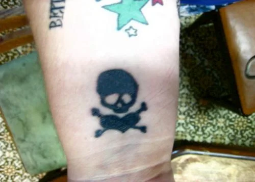 Skull and Crossbones Tattoo