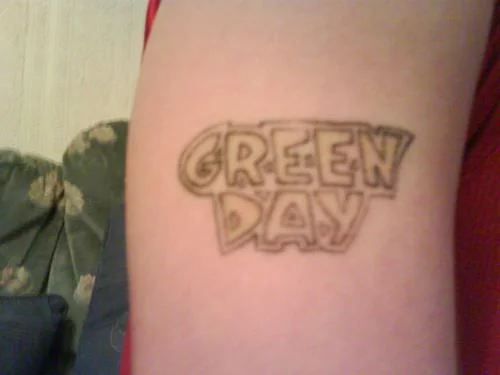 Green Day Logo Tattoo