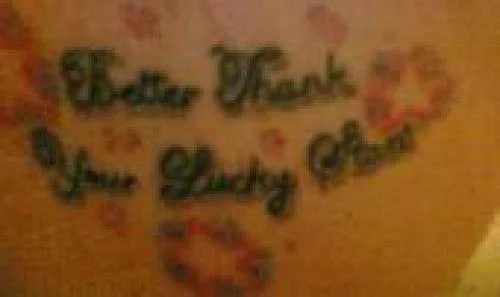 Good Riddance (Time of Your Life) Lyric Tattoo