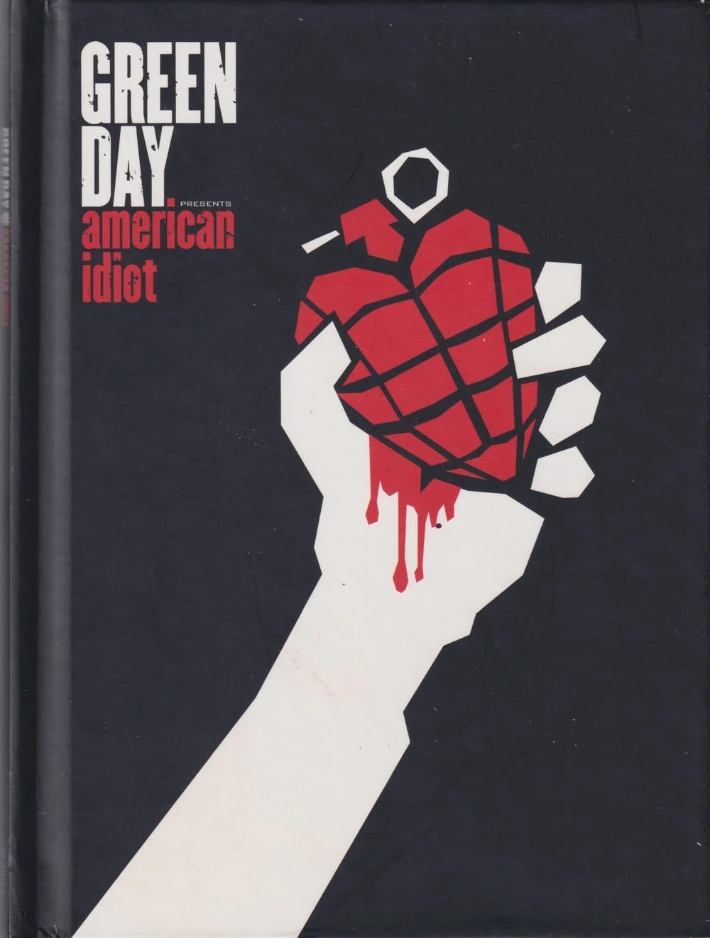 American Idiot hardcover lyric book cover