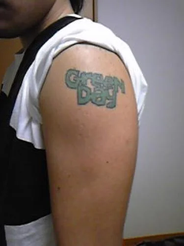 Green Day Logo Tattoo