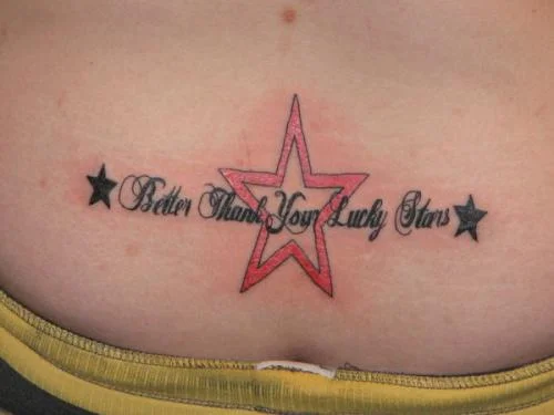 Good Riddance (Time of Your Life) Lyric Tattoo