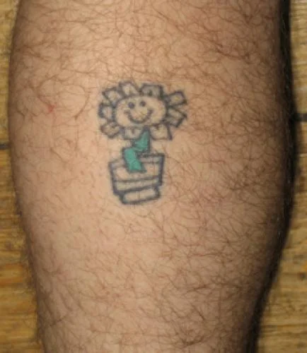 Kerplunk Flower Tattoo