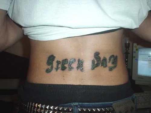 Green Day Logo Tattoo