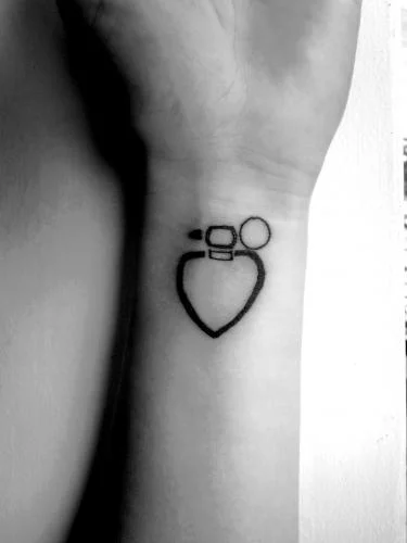 American Idiot Heart Grenade Tattoo